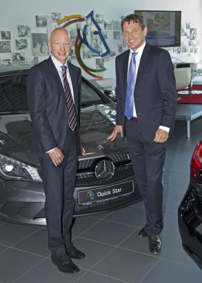Foto: Jochen Dimter (links) und Michael Mronz - Fotograf: CHIO Aachen/Strauch