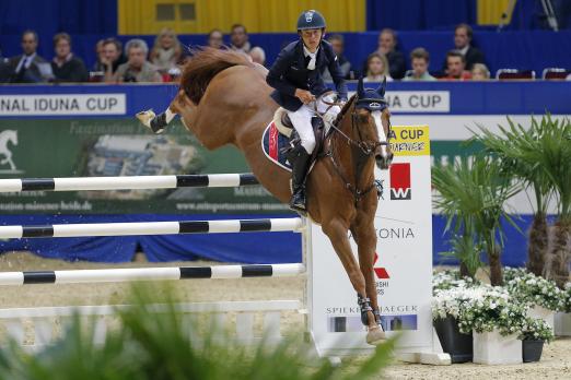 Foto: Bertram Allen auf Romanov, Sieger im Finale der MASTERS LEAGUE - Fotograf: sportfotos-lafrentz.de