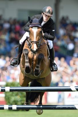 Foto: Position eins der Springreiter-Weltrangliste - Scott Brash mit Hello Whisky Mac - Fotograf: Karl-Heinz Frieler