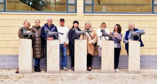 Foto: Vielfalt Pferd – das Team dahinter Katharina Roth, Cathrin Sanders, Thomas Casper, Gidon Wolf, Heidrun Weitz, Tanja Traupe, Kim Kreling, Constanze Faste-Möller, Claudia Heicke - Fotograf: Fohlenhof