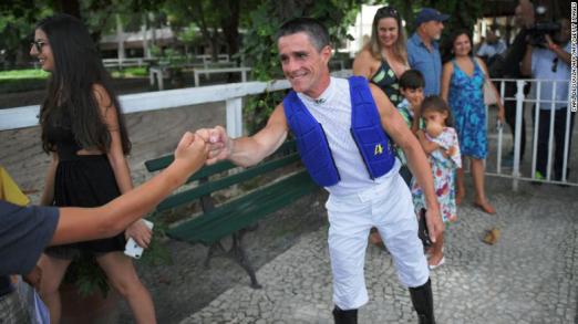 Foto: Jockey Jorge Ricardo - Fotograf: CNN Winning Post