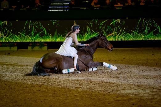 Foto: Über 180.000 Follower auf Instagram: Lisa Röckener und ihr Pferd Vite Valoo sind am 30. November live in den Holstenhallen von Neumünster zu erleben - Fotograf: Sportfotos Lafrentz