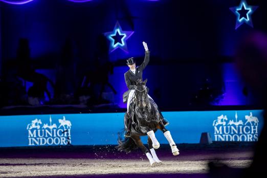 Foto: Das internationale Reitsportevent in der Olympiahalle kann sich über einen neuen Hauptsponsor freuen - Fotograf: Sportfotos-Lafrentz.de