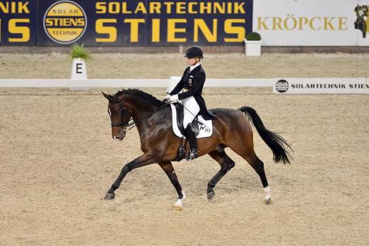 Foto: Isabell Werth und El Santo NRW, Sieger GERMAN CLASSICS 2012 - Fotograf: Karl-Heinz Frieler 