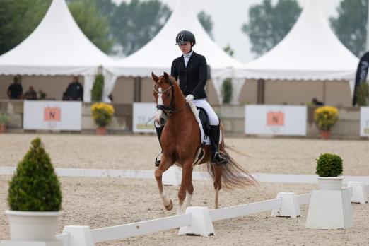 Foto: Thora Sander und ihr bewährter Terbofens Quantus zeigten einmal mehr Top-Leistungen und sind beim Finale des Kuschel Cups am 1. Dezember dabei - Fotograf: PhotoRocket