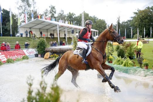 Foto: Sieger der Höveler-Trophy 2017 – Multitalent Michael Jung mit Wild Wave - Fotograf: Sportfotos-Lafrentz 