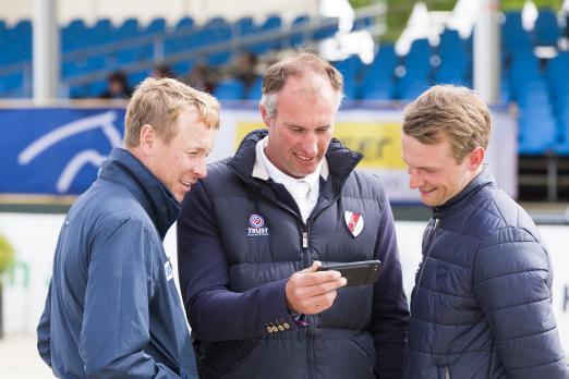 Foto: David Will, Gert-Jan Bruggink und Patrick Stühlmeyer - alle drei starten in Hagen a.T.W. in die neue Saison der DKB-Riders Tour - Fotograf: Thomas Hellmann