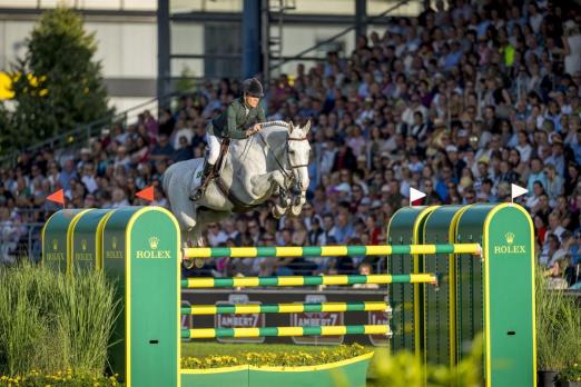 Foto: Arnd Bronkhorst/CHIO Aachen CAMPUS es zeigt Luciana Diniz beim CHIO Aachen 