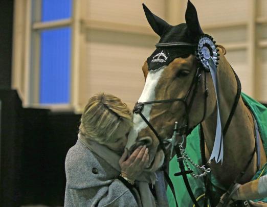 Foto: Ruth Krech und Pret a Tout - Fotograf: World of Show Jumping / Jenny Abrahamsson