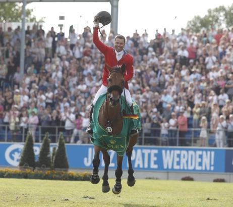 Foto: Kent Farrington und Gazelle - Fotograf: Tiffany Van Halle