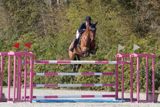 Foto: Lesley Wulff, Spooks-Teamathletin, erfolgreich in CSI** Cervia (ITA) - Fotograf: lefotodellesiepi / Privat