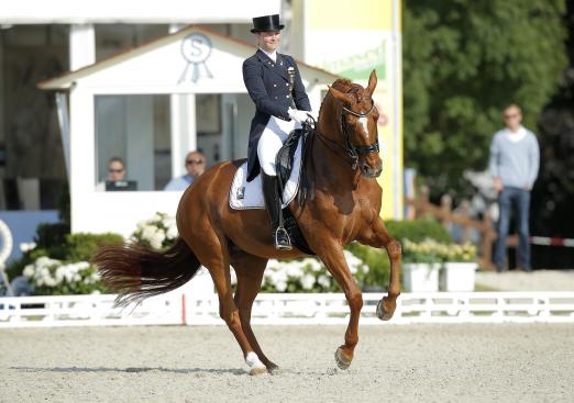 Foto: Sanneke Rothenberger (GER) & Wolke Sieben könnten das deutsche Team bei der U25 Dressur Europameisterschaft vertreten - Fotograf: Stefan Lafrentz