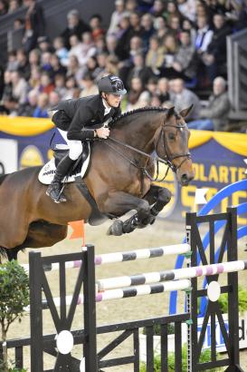 Foto: Marcus Ehning mit Copin van de Broy aus dem Jahr 2012 - Fotograf: Karl-Heinz Frieler