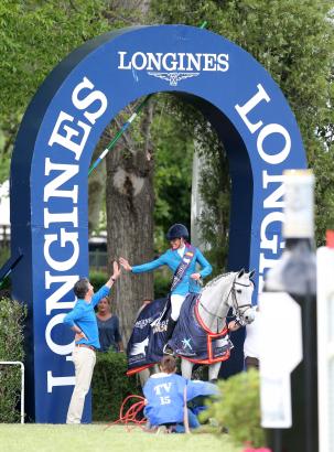 Foto: Luciana Diniz und Winningmood - Fotograf: Stefano Grasso/LGCT