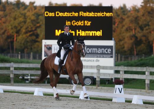 Foto: Martin Hammel mit Percy - Fotograf: Sabine Beck