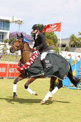 Foto: Craig Barrett (AUS) and Sandhills Brillaire, winners of the Australian International 3-Day Event in Adelaide in November 2012 - Fotograf: Jenny Barnes/FEI 