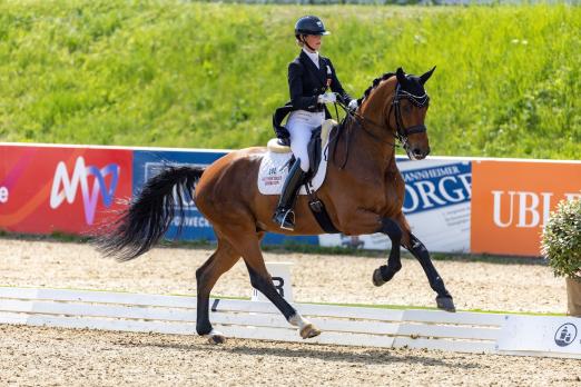 Foto: Briatore NRW und Andrina Suter gewannen 2022 die Finalqualifikation in Mannheim - Fotograf: Stefan Lafrentz