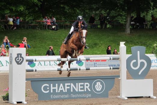 Foto: Angelica Augustsson mit Mic Mac du Tillard - Fotograf: Goldstadt-Cup/Röhling