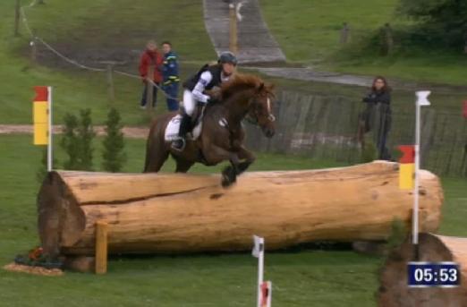 Foto: Sandra Auffarth und Opgun Louvo im Cross von Aachen 2013