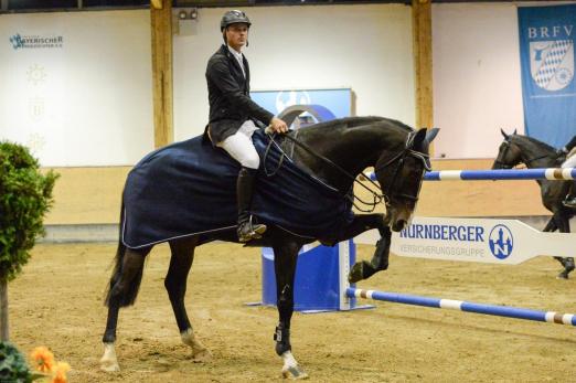 Foto: Hendrik Gravemeier mit Cortez - Fotograf: Ursula Puschak