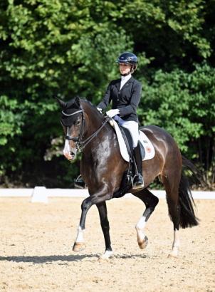 Foto: Birkhof`s Zieta FBW unter Jessica von Bredow-Werndl - Fotograf: Reiner Dill