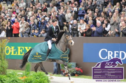 Foto: Steve Guerdat und Jalisca - Fotograf: CHI Geneva