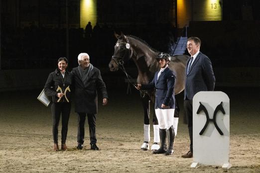 Foto: Don Corazoncito LW wurde mit dem Stakkato-Preis ausgezeichnet - Fotograf: Hannoveraner Verband