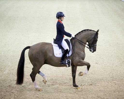 Foto: Charlotte Dujardin und Valegro - Fotograf: CHIO Aachen/Arnd Bronkhorst