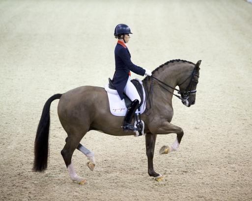 Foto: Charlotte Dujardin mit Valegro - Fotograf: CHIO Aachen/ Bronkhorst 