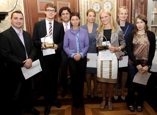Foto: Preisverleihung 2012 im Rahmen des Schlossempfangs in Balve - Fotograf: Dietmar Reker
