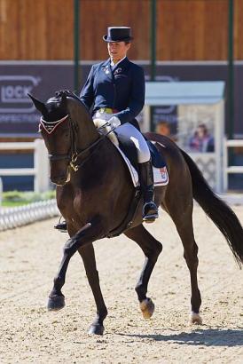 Foto: Siegerin im CDI4* Olympic Grand Prix Special: Claudia Fassaert (BEL) auf Donnerfee - Fotograf: Michael Rzepa