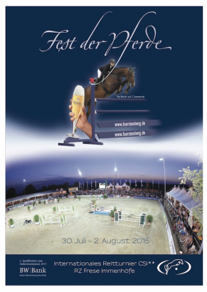 30. Juli - 2. August 2015 Donaueschingen-Immenhöfe: Fest der Pferde 2015