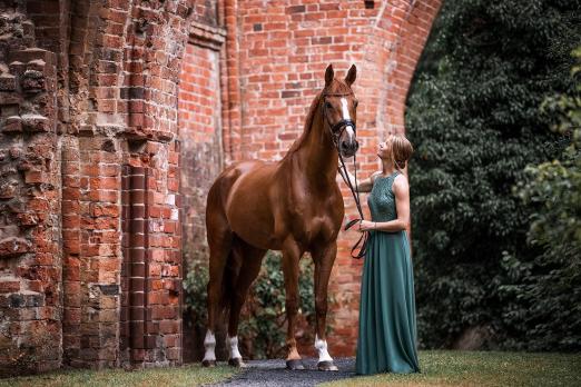 Foto: Franziska Sack hat Sandra Auffarth und ihren Viamant du Matz in Szene gesetzt - Fotograf: CHIO Aachen/ Franziska Sack