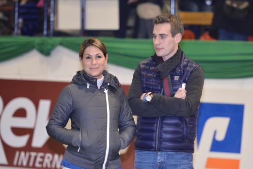 Foto: Clarissa Crotta und ihre Lebensgefährte Soeren Kuehl - Fotograf: Karl-Heinz Frieler