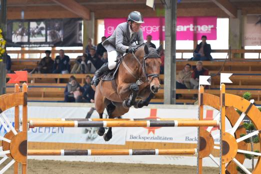 Foto: Ludger Beerbaum mit Quidam`s Adel - Fotograf: Karl-Heinz Frieler 