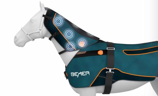 Foto: Der BEMER Horse Hals-Applikator - Fotograf: Firma BEMER