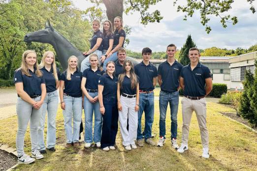 Foto: Die deutschen Reiter bei den EM U18- und U21-Vielseitigkeit in Segersjö. - Fotograf: Pferdesport Deutschland