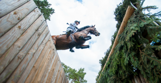 Ingrid Klimke (GER) is pictured here with Horseware Hale Bob on Cross Country at last year’s FEI Classics™ in Luhmühlen (GER). Klimke is now heading back to her home CCI4* presented by DHL this weekend (18-21 June) with “Bobby”, and with an obvious chance to extend her lead of this year’s prestigious FEI Classics™ series. (Jon Stroud/FEI) 