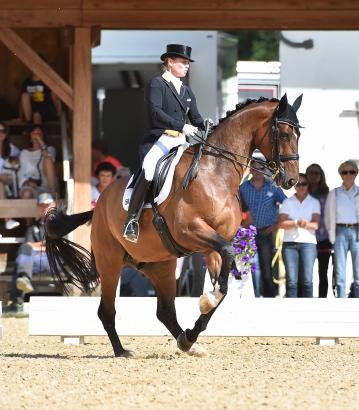 Foto: Isabell Werth und El Santo NRW sind Teilnehmer der Baltic Horse Show - Fotograf: Karl-Heinz Frieler