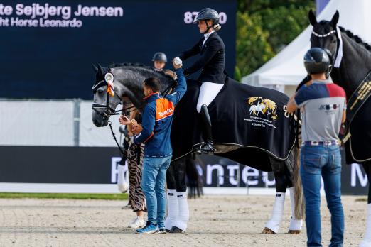 Foto: Proud James und Mette Sejbjerg Jensen - Fotograf: Sportfoto Lafrentz