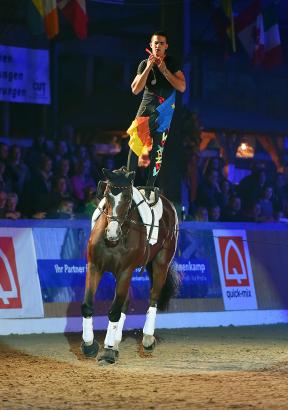 Foto: Begeisterte auch in Rulle beim Showabend: Europameister Jannis Drewell - Fotograf: Foto-Rüchel