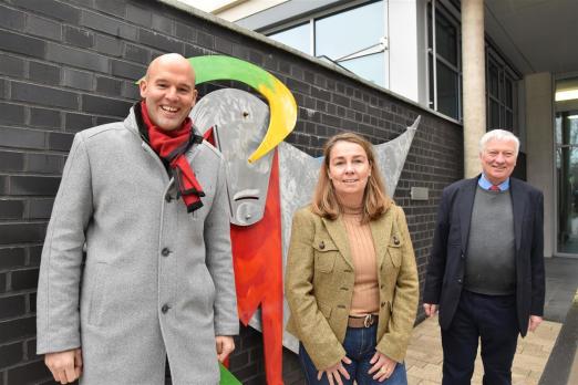 Foto: Olaf Krause, Dr. Susanne Marx-Nowak und Dr. Hans-Peter Karp (v.l.n.r.) - Fotograf: EQUOVIS GmbH