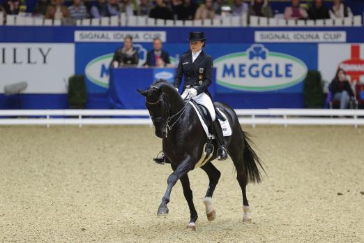 Foto: Kristina Bröring-Sprehe, Gewinnerin der MEGGLE Champions 2015 - Fotograf: sportfotos-lafrentz.de 