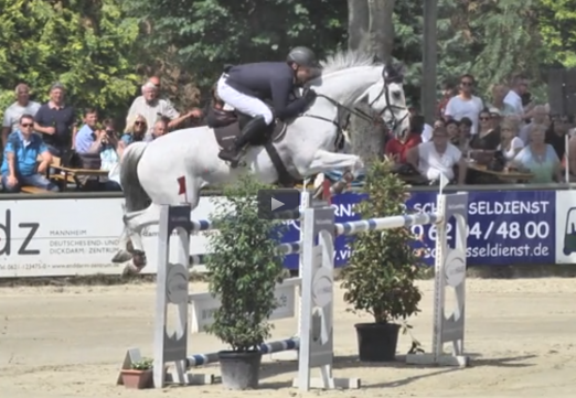Foto: Christopher Kurz auf Castell 13 belegten im Großen Preis von Viernheim am 23. Juni 2019 Platz zwei - Fotograf: rimondo.com