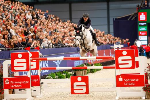 Foto: Gerrit Nieberg und Blues D’Aveline CH kommen wieder zur PARTNER PFERD nach Leipzig - Fotograf: Sportfotos-Lafrentz.de