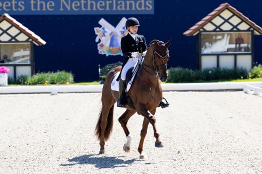 Foto: Charlott-Maria Schürmann und Life Time FRH, 2025 Sieger in der NÜRNBERGER BURG-POKAL Finalqualifikation Hagen a.T.W. und im Finale in der Frankfurter Festhalle - Fotograf: Thomas Hellmann