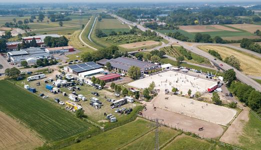 Foto: Luftaufnahme des Gelände des RC Achern - Fotograf: RC Achern
