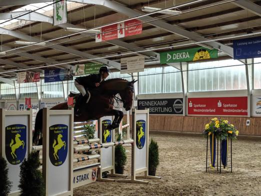Foto: Marcus Ehning bei einem seiner Starts in Vreden in den Vorjahren - Fotograf: Vereinsmitglied des RV Vreden