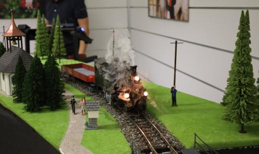 Foto: Mit Volldampf voraus, die erste Testfahrt wurde erfolgreich absolviert - Fotograf: Tina Pander