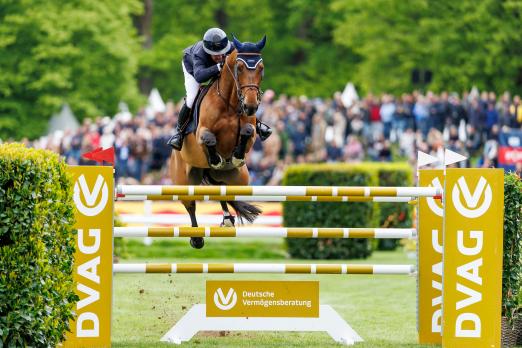 Foto: "Ein besonderes Pferd" so Cian O´Connor (IRL) über Genghis Khan - Fotograf:sportfotos-lafrentz.de